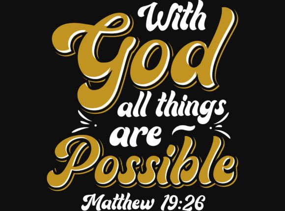 God Jesus Typography T-Shirt Design Graphics Review