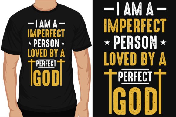 God or Jesus Typography T-Shirt Design Graphics Review