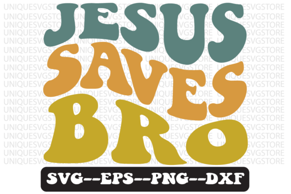 Jesus Saves Bro Groovy Retro Graphics Review