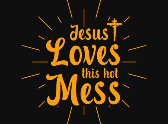 Jesus Typographic Tshirt Design: Graphics & T-Shirt Designs Review
