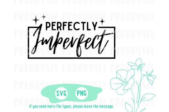 Perfectly Imperfect Svg: Christian Mom Graphics