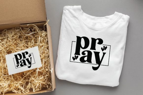 Pray Christian Svg Png Design for Graphics & T-Shirt Designs