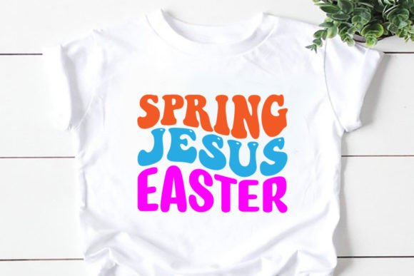 Spring Jesus Easter Retro SVG Graphics Review